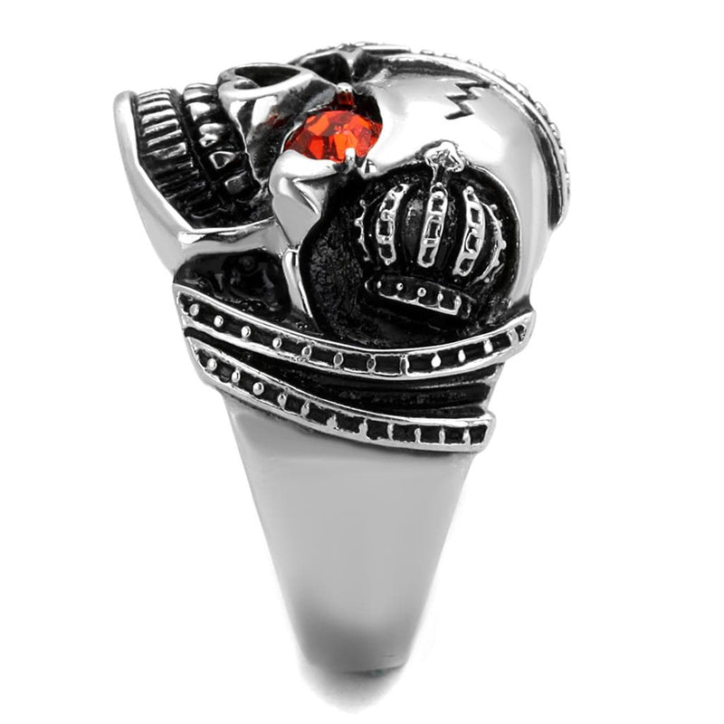 Mens Fashion Rings TK2061 Stainless Steel Ring with Top Grade Crystal