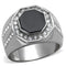 Mens Fashion Rings TK2066 Stainless Steel Ring with Top Grade Crystal