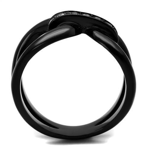 Mens Fashion Rings TK2098 - Stainless Steel Ring with Top Grade Crystal