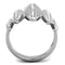 Mens Fashion Rings TK2156 Stainless Steel Ring with Top Grade Crystal