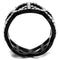 Mens Fashion Rings TK2194 - Stainless Steel Ring with Top Grade Crystal