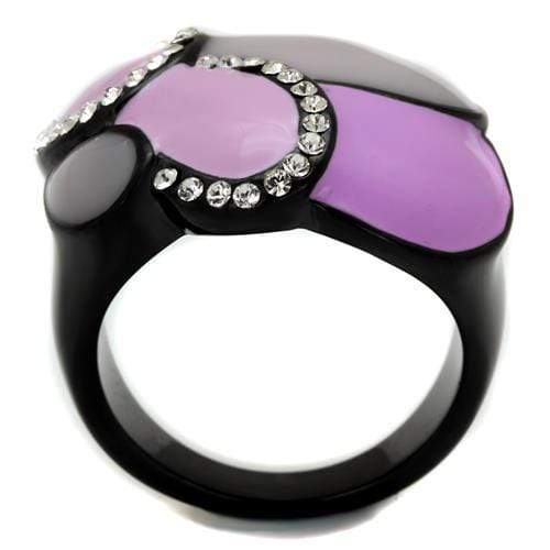 Mens Fashion Rings TK2215 - Stainless Steel Ring with Top Grade Crystal