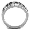 Mens Fashion Rings TK2257 Stainless Steel Ring with Top Grade Crystal