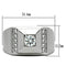 Mens Rings TK317 Stainless Steel Ring with AAA Grade CZ