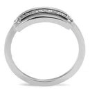 Mens Rings TK3177 Stainless Steel Ring with AAA Grade CZ