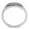 Mens Rings TK3177 Stainless Steel Ring with AAA Grade CZ