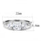 Silver Jewelry Rings Mens Rings TK3246 Stainless Steel Ring with AAA Grade CZ Alamode Fashion Jewelry Outlet