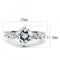 Mens Rings TK3247 Stainless Steel Ring with AAA Grade CZ