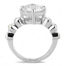 Mens Rings TK3247 Stainless Steel Ring with AAA Grade CZ