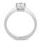 Mens Rings TK3252 Stainless Steel Ring with AAA Grade CZ