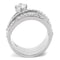 Mens Rings TK3254 Stainless Steel Ring with AAA Grade CZ