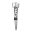 Mens Rings TK3256 Stainless Steel Ring with AAA Grade CZ
