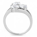 Mens Rings TK3430 Stainless Steel Ring with AAA Grade CZ