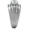 Mens Rings TK348 Stainless Steel Ring with AAA Grade CZ