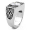 Mens Rings TK3620 Stainless Steel Ring with AAA Grade CZ