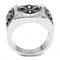 Mens Rings TK3621 Stainless Steel Ring with AAA Grade CZ