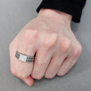 Silver Jewelry Rings Mens Stainless Steel Rings DA253 Stainless Steel Ring with AAA Grade CZ Alamode Fashion Jewelry Outlet