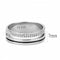 Silver Jewelry Rings Mens Stainless Steel Rings DA275 Stainless Steel Ring with AAA Grade CZ Alamode Fashion Jewelry Outlet