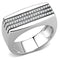 Silver Jewelry Rings Mens Stainless Steel Rings DA279 Stainless Steel Ring with AAA Grade CZ Alamode Fashion Jewelry Outlet