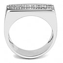 Silver Jewelry Rings Mens Stainless Steel Rings DA279 Stainless Steel Ring with AAA Grade CZ Alamode Fashion Jewelry Outlet