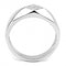 Silver Jewelry Rings Mens Stainless Steel Rings DA288 Stainless Steel Ring with AAA Grade CZ Alamode Fashion Jewelry Outlet