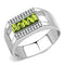 Silver Jewelry Rings Mens Stainless Steel Rings DA289 Stainless Steel Ring with Crystal Alamode Fashion Jewelry Outlet