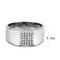 Silver Jewelry Rings Mens Stainless Steel Rings DA345 Stainless Steel Ring with AAA Grade CZ Alamode Fashion Jewelry Outlet