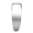 Mens Stainless Steel Rings DA367 Stainless Steel Ring with AAA Grade CZ