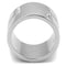 Mens Wedding Rings TK3040 Stainless Steel Ring with Top Grade Crystal