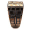 Mens Wedding Rings TK3077 Coffee light Stainless Steel Ring with Leather