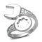 Mens Wedding Rings TK3097 Stainless Steel Ring with AAA Grade CZ