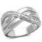 Silver Jewelry Rings Metal Ring 3W1071 Rhodium Brass Ring with AAA Grade CZ Alamode Fashion Jewelry Outlet