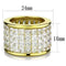 Pandora Gold Rings TK1783 Gold - Stainless Steel Ring with AAA Grade CZ