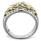 Pandora Gold Rings TK1792 Two-Tone Gold - Stainless Steel Ring with Crystal