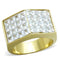 Pandora Gold Rings TK1808 Gold - Stainless Steel Ring with AAA Grade CZ