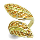 Pandora Gold Rings TK1849 Gold - Stainless Steel Ring with Crystal