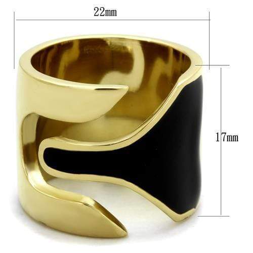 Pandora Gold Rings TK1860 Gold - Stainless Steel Ring with Epoxy