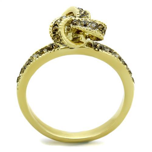 Pandora Gold Rings TK1874 Gold - Stainless Steel Ring with Crystal