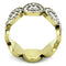 Silver Jewelry Rings Pandora Gold Rings TK1875 Gold - Stainless Steel Ring with Crystal Alamode Fashion Jewelry Outlet