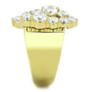 Pandora Gold Rings TK1879 Gold - Stainless Steel Ring with AAA Grade CZ