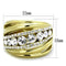 Pandora Gold Rings TK1880 Gold - Stainless Steel Ring with Crystal