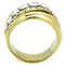 Pandora Gold Rings TK1880 Gold - Stainless Steel Ring with Crystal