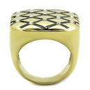 Pandora Gold Rings TK1886 Gold - Stainless Steel Ring with Crystal