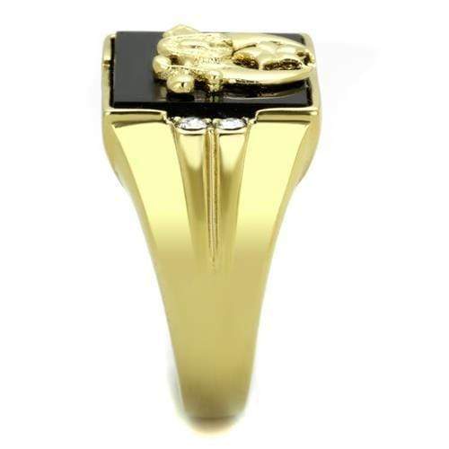 Pandora Gold Rings TK1890 Gold - Stainless Steel Ring with Synthetic