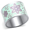 Pandora Rings TK824 Stainless Steel Ring with Epoxy