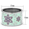 Pandora Rings TK824 Stainless Steel Ring with Epoxy