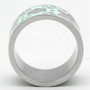 Pandora Rings TK824 Stainless Steel Ring with Epoxy