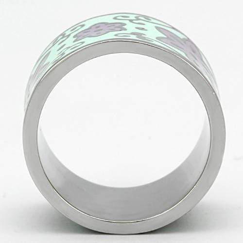 Pandora Rings TK824 Stainless Steel Ring with Epoxy