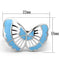 Silver Jewelry Rings Pandora Rings TK827 Stainless Steel Ring with Epoxy Alamode Fashion Jewelry Outlet