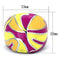 Silver Jewelry Rings Pandora Rings TK834 Stainless Steel Ring with Epoxy Alamode Fashion Jewelry Outlet